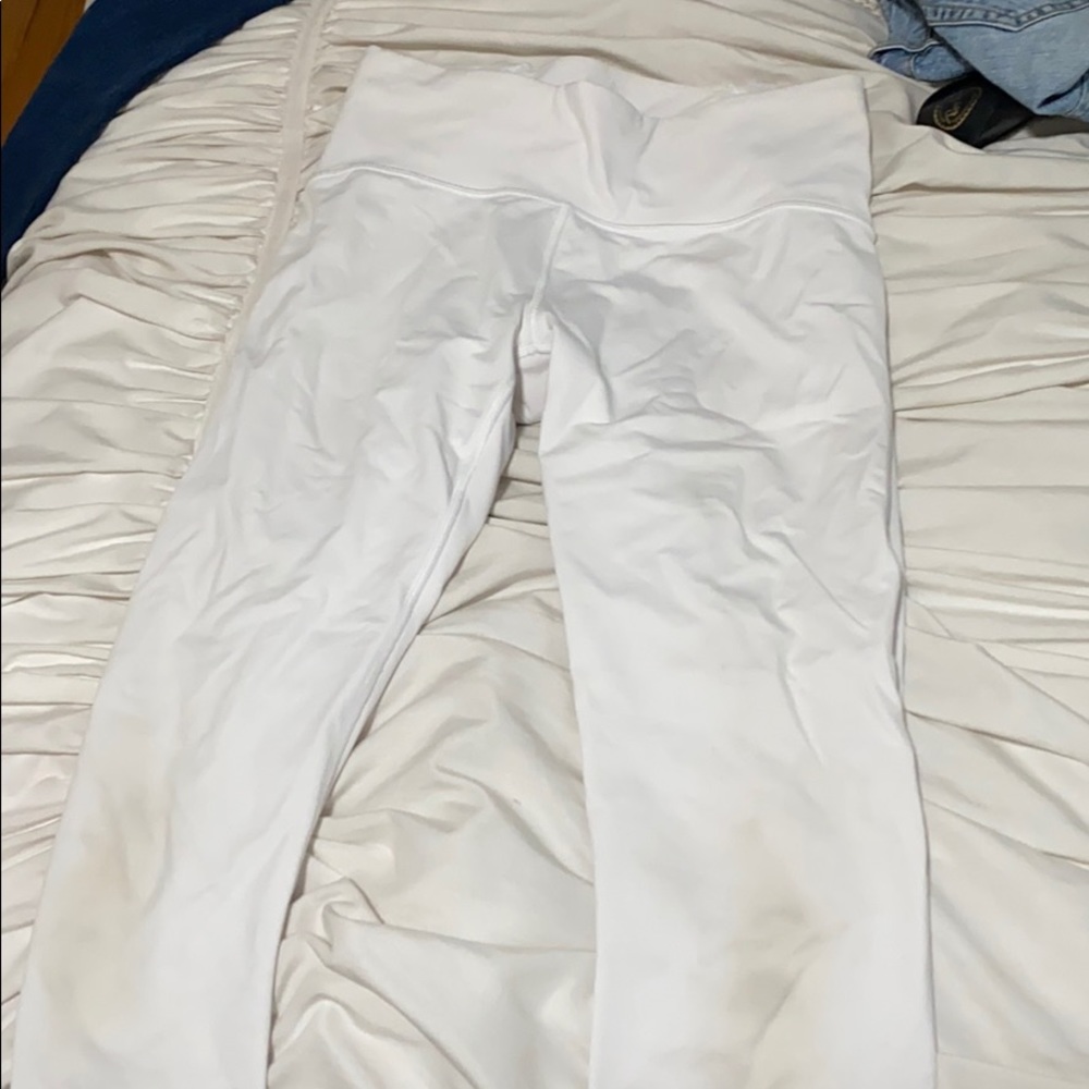 Lulu lemon white leggings